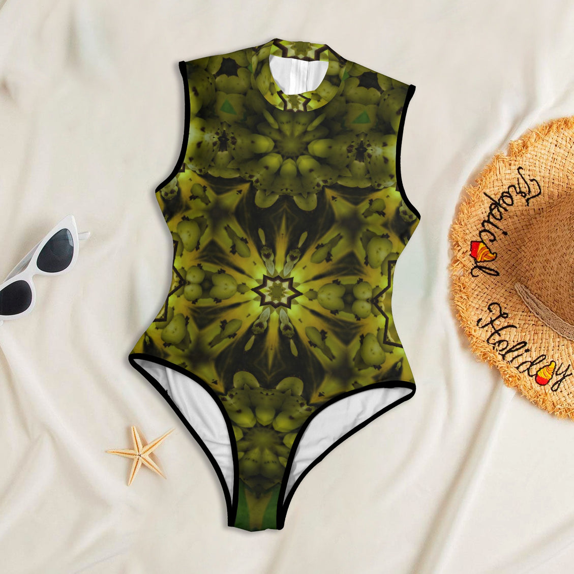 One PIece Back Zip Paddlesuit Forest