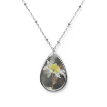 Load image into Gallery viewer, Oval Necklace Daisy
