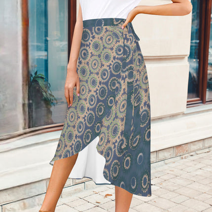 Tie Waist Wrap Skirt Badlands