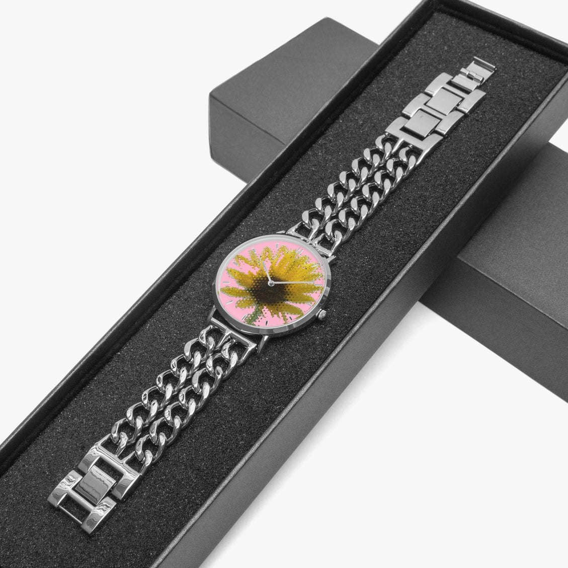 Watch Quartz - Sunflower Pink