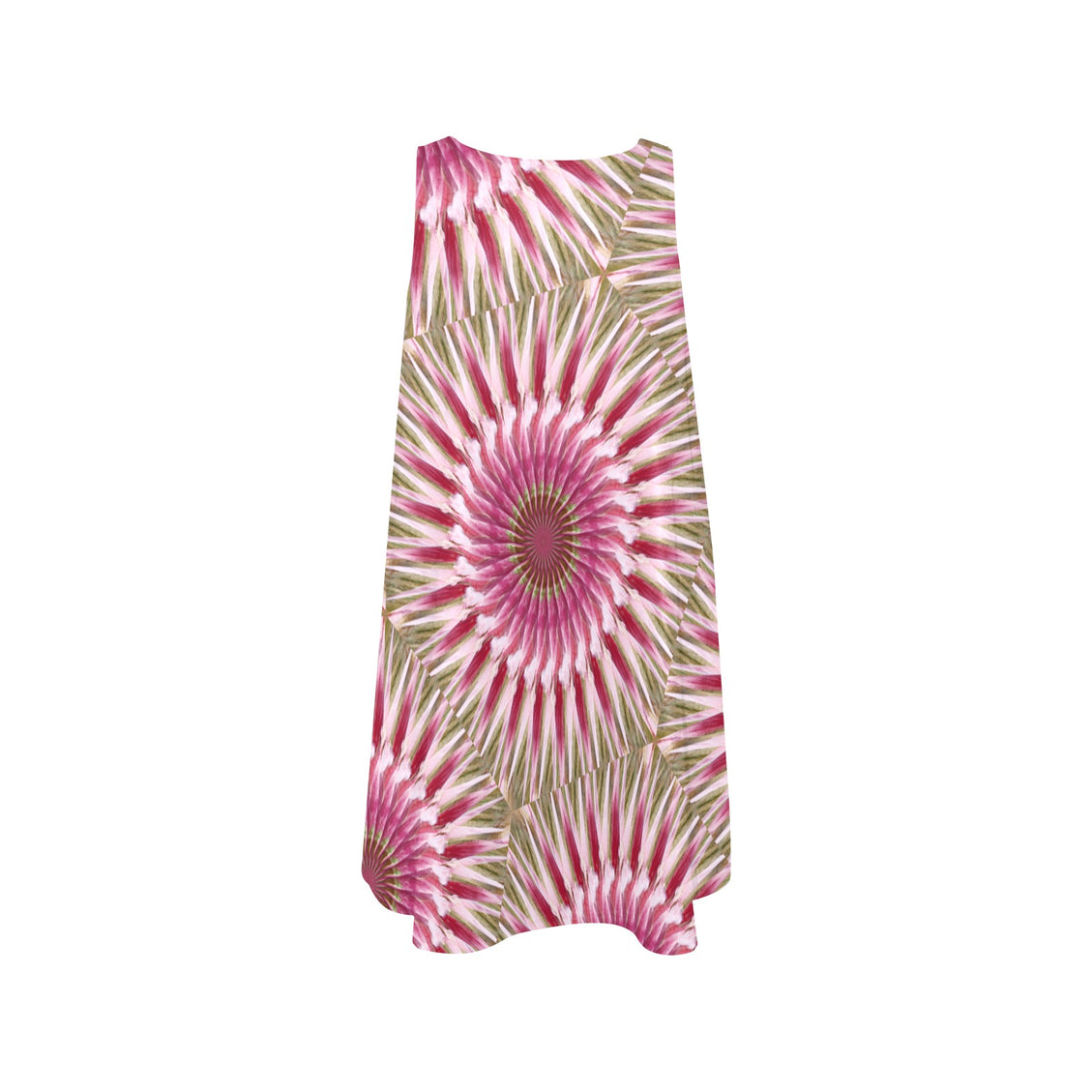 Tank Dress Milkweed Swirl Abstract