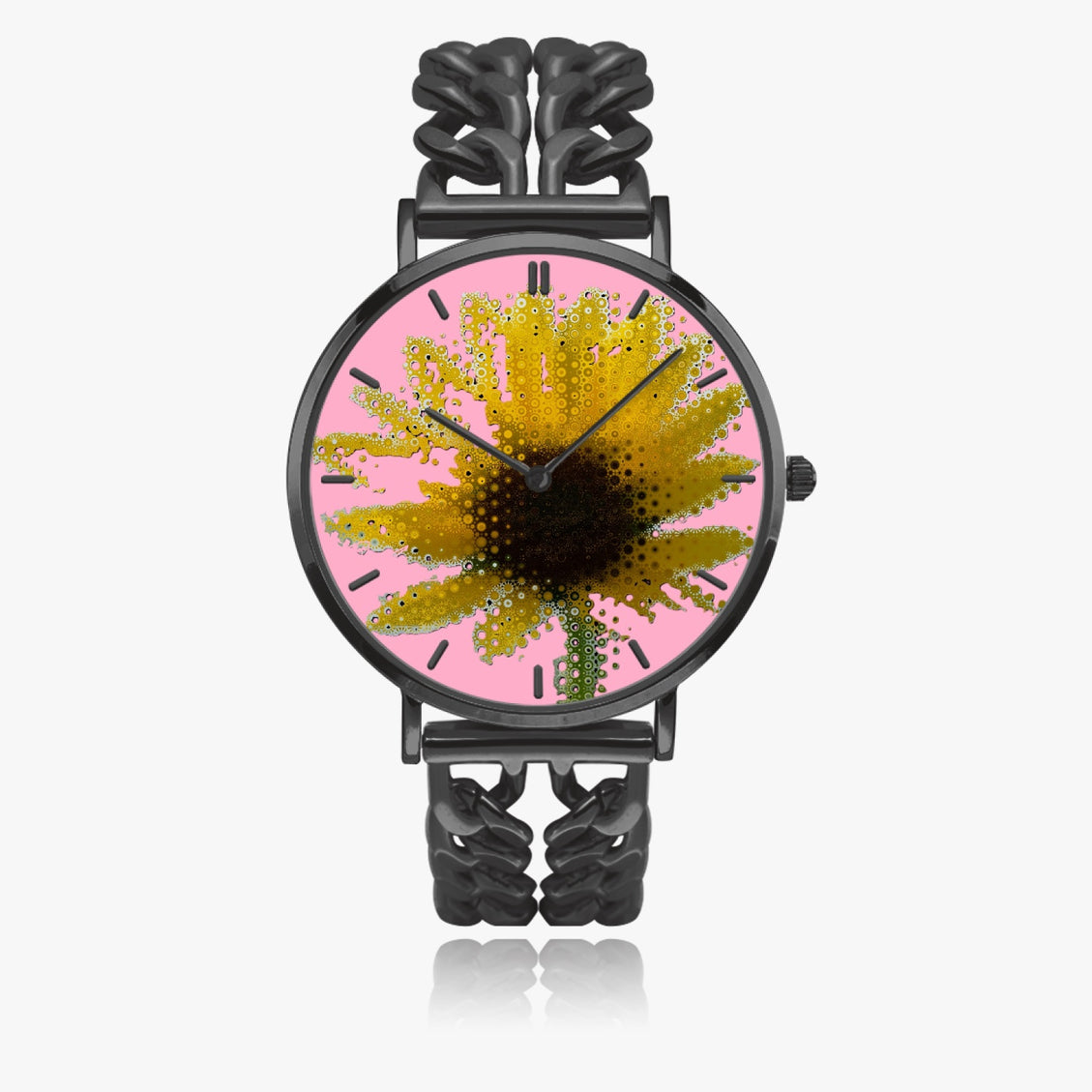 Watch Quartz - Sunflower Pink