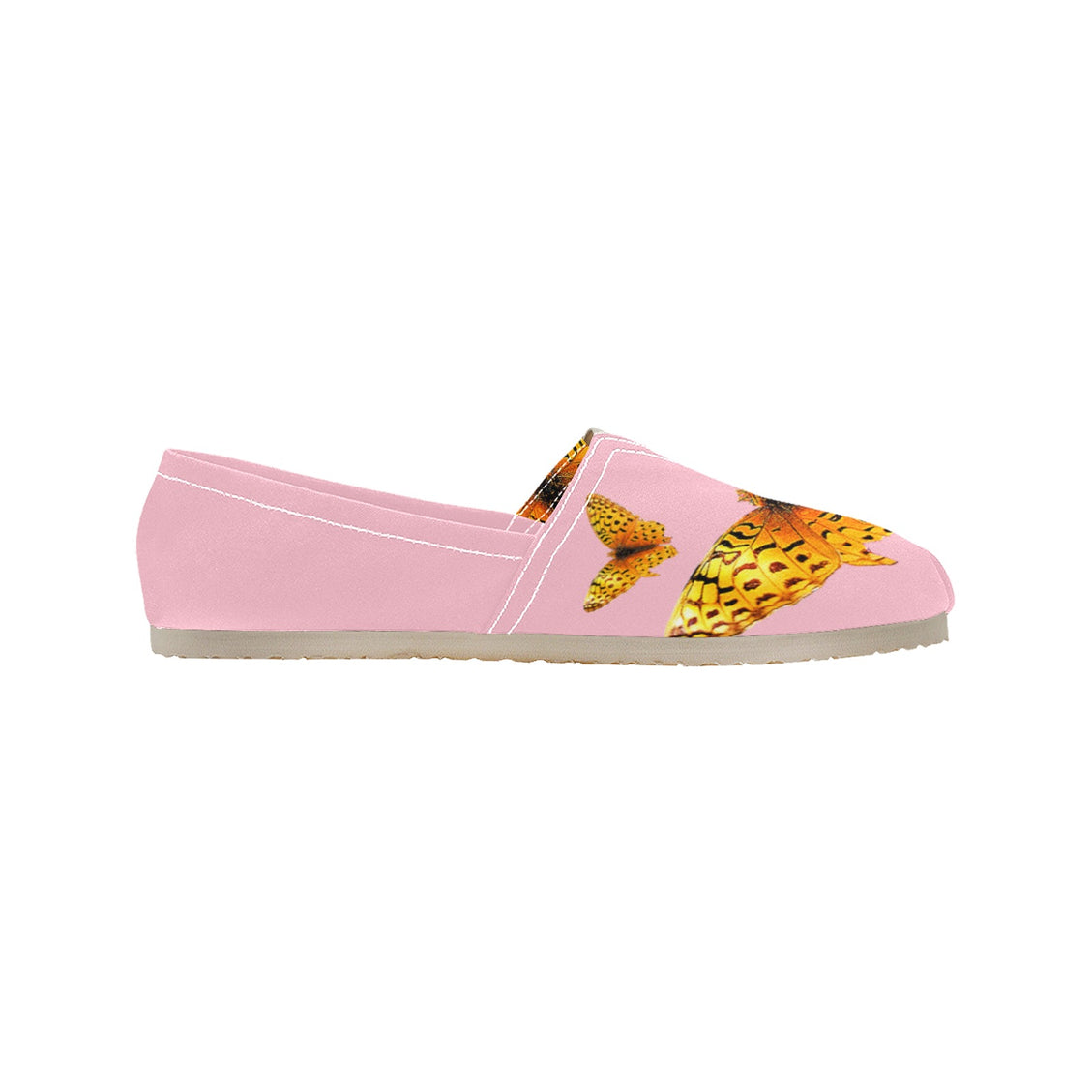 Espadrilles Canvas Butterflies Pink