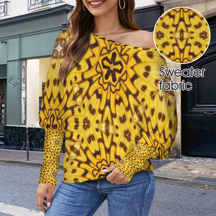 Batwing Long Sleeve Top Butterfly