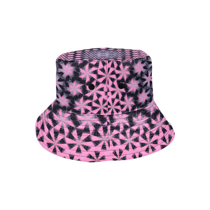 Bucket Hat Unisex Summerville Sunset Lavendar and PInk