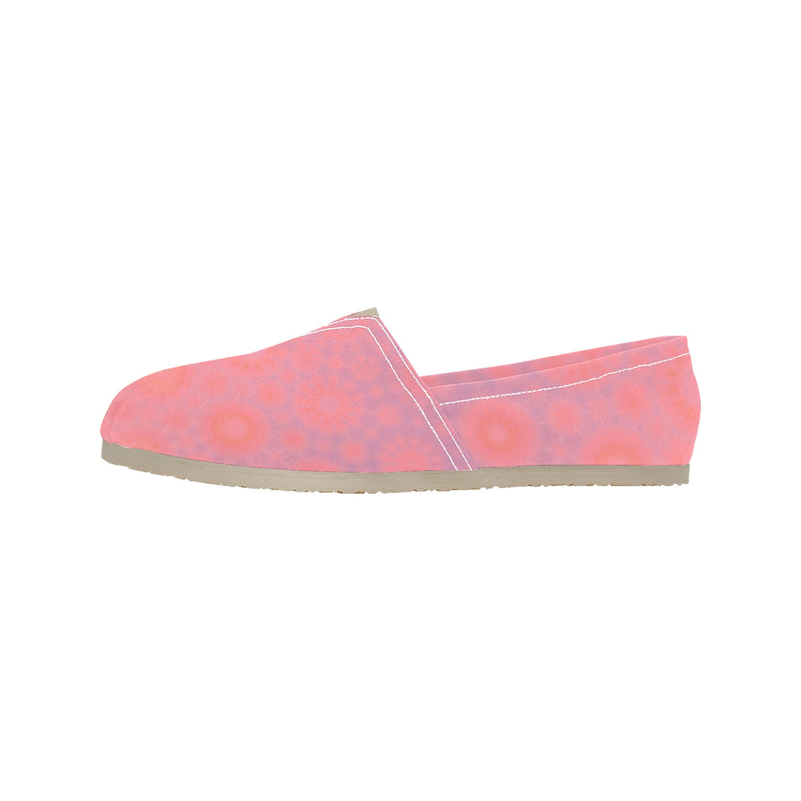 Espadrilles Canvas Sunset on the Rocks Pink