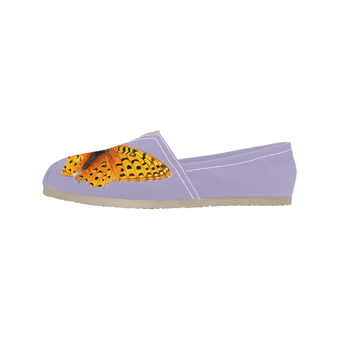 Espadrilles Canvas Butterflies Lavendar