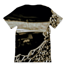 Load image into Gallery viewer, Shattered Windshield Premium Sublimation Adult T-Shirt
