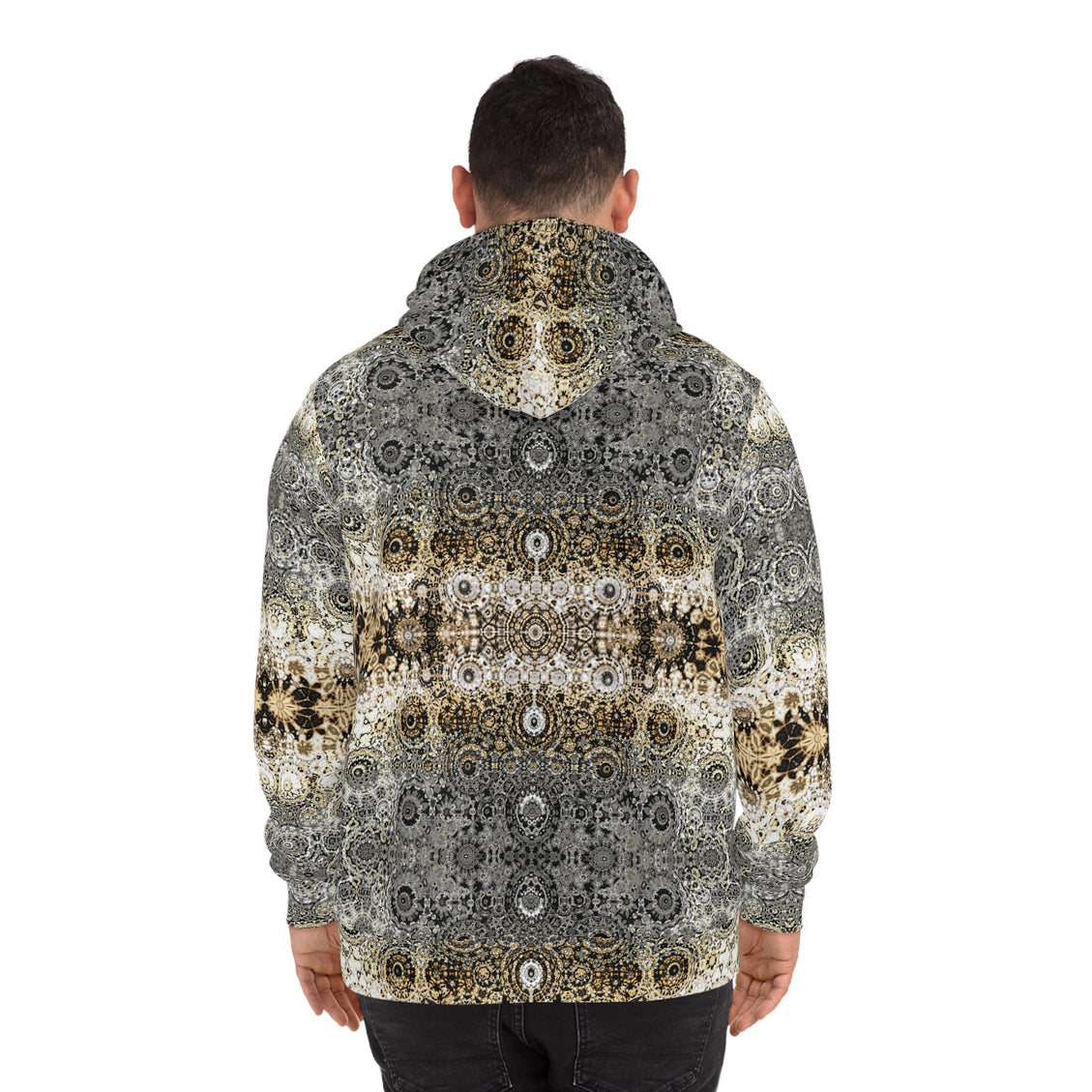 Fashion Hoodie (AOP) Shimmering Feathers