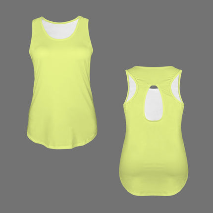 Racer Back Tank Chartreuse