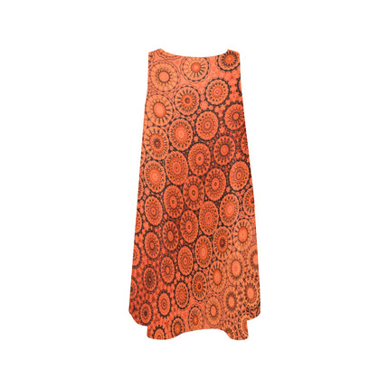 Tank Dress Sunset Orange