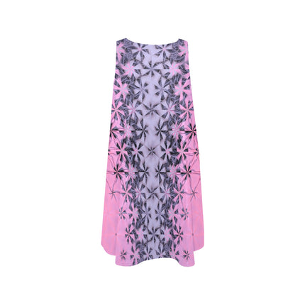 Tank Dress Summerville Sunset Pink Lavendar