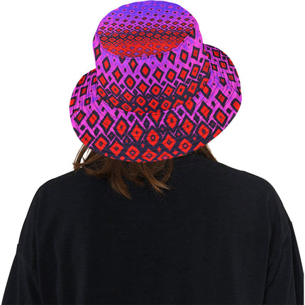 Bucket Hat Unisex Tequila Sunrise