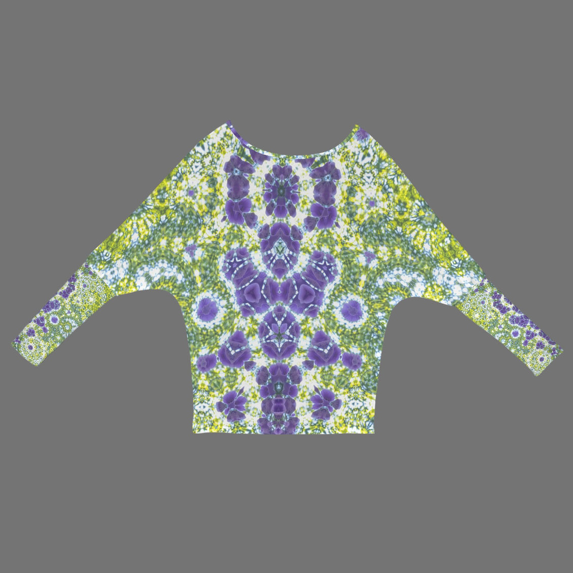 Batwing Long Sleeve Top Foxglove