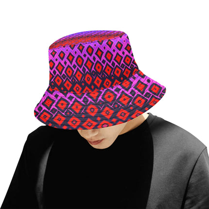 Bucket Hat Unisex Tequila Sunrise