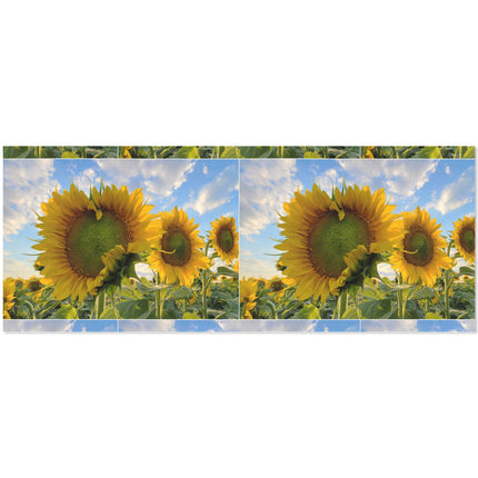 Gift Wrap 2 Rolls Sunflowers Blue Sky Gift Wrapping Paper 58"x 22.5"(2 Rolls)