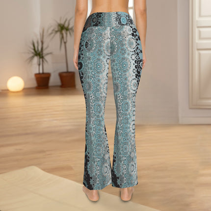 Flare Leggings Blue Glass Ombre