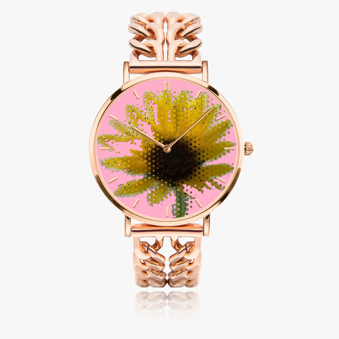 Watch Quartz - Sunflower Pink