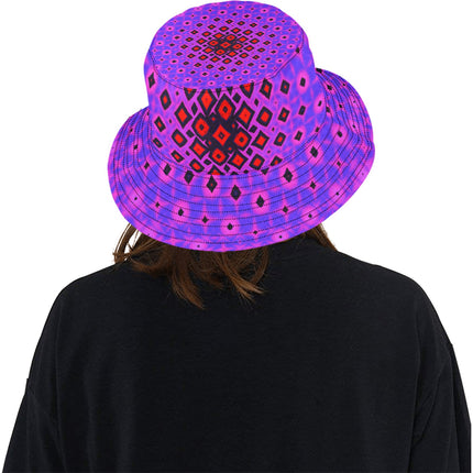 Bucket Hat Unisex Tequila Sunrise Mandela