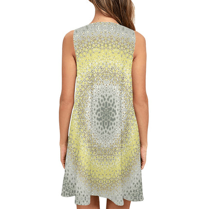 Tank Dress Yellow Clover Mandela