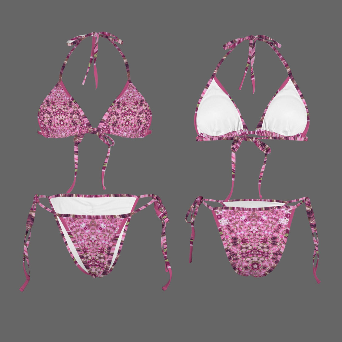 String Bikini Milkweed Pink