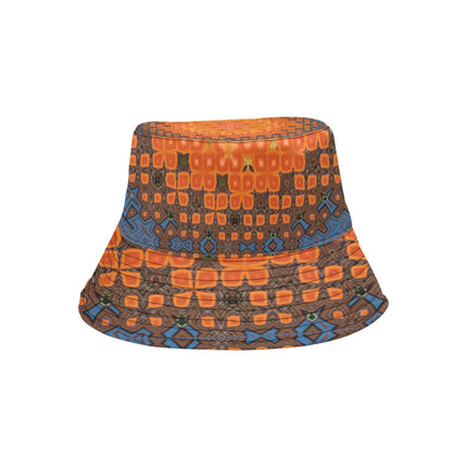 Bucket Hat Unisex Orange Lily Mandela