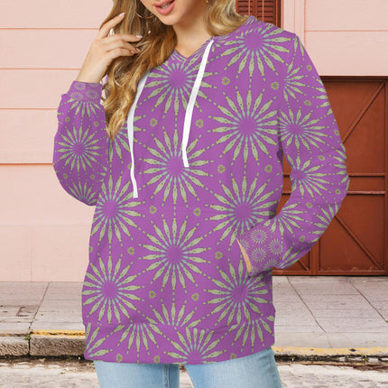 Hoodie Fuchsia Sunflower Starburst