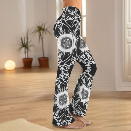 Flare Leggings Frosty Reeds Black & White