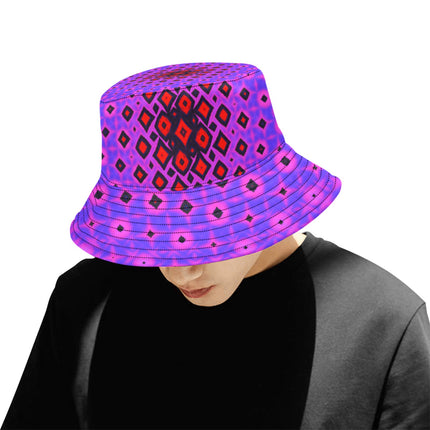 Bucket Hat Unisex Tequila Sunrise Mandela