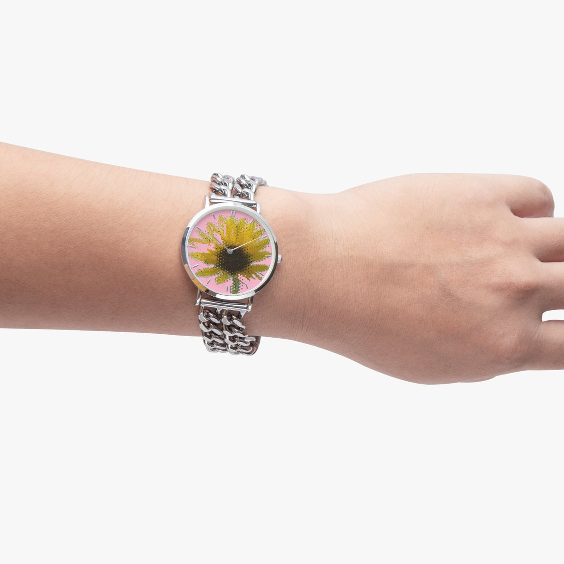 Watch Quartz - Sunflower Pink