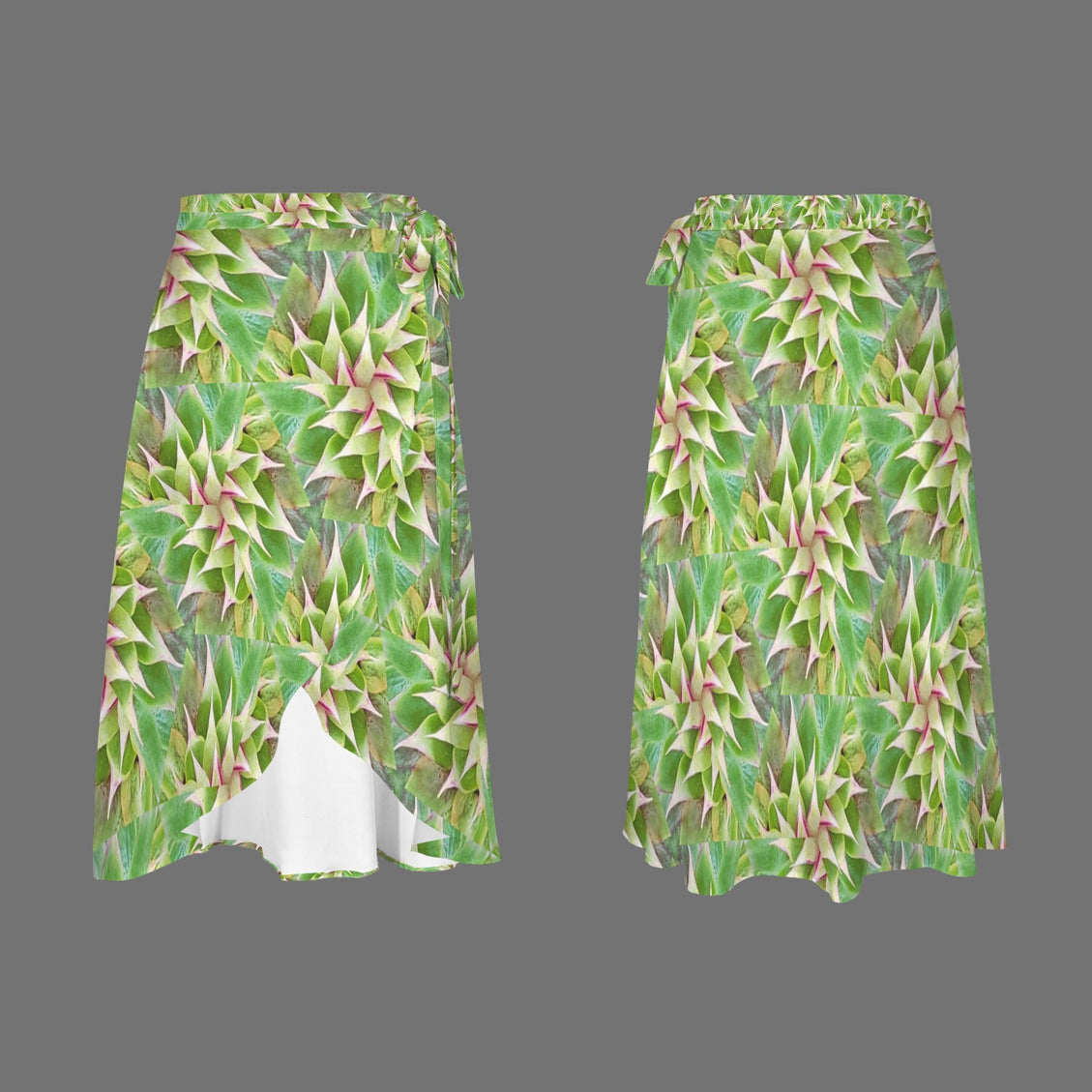 Tie Waist Wrap Skirt Thistle