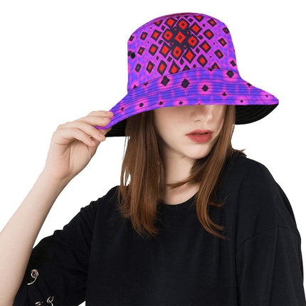 Bucket Hat Unisex Tequila Sunrise Mandela