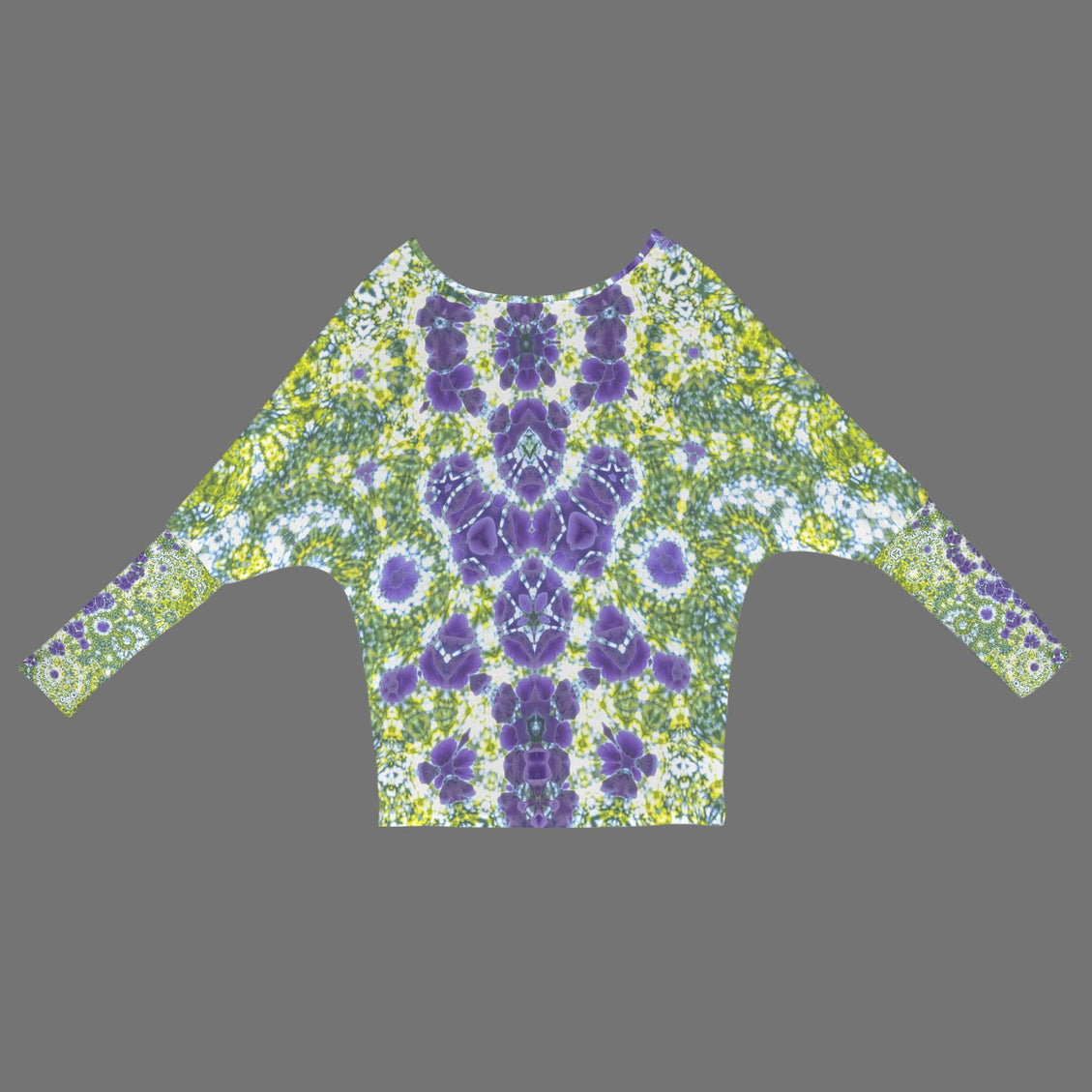 Batwing Long Sleeve Top Foxglove