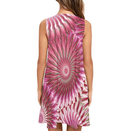 Tank Dress Milkweed Swirl