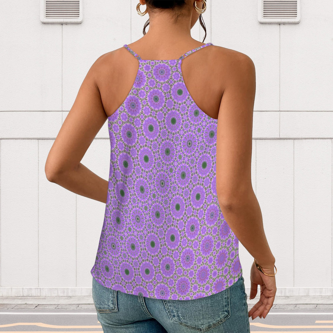 V Neck Cami Dames Rocket