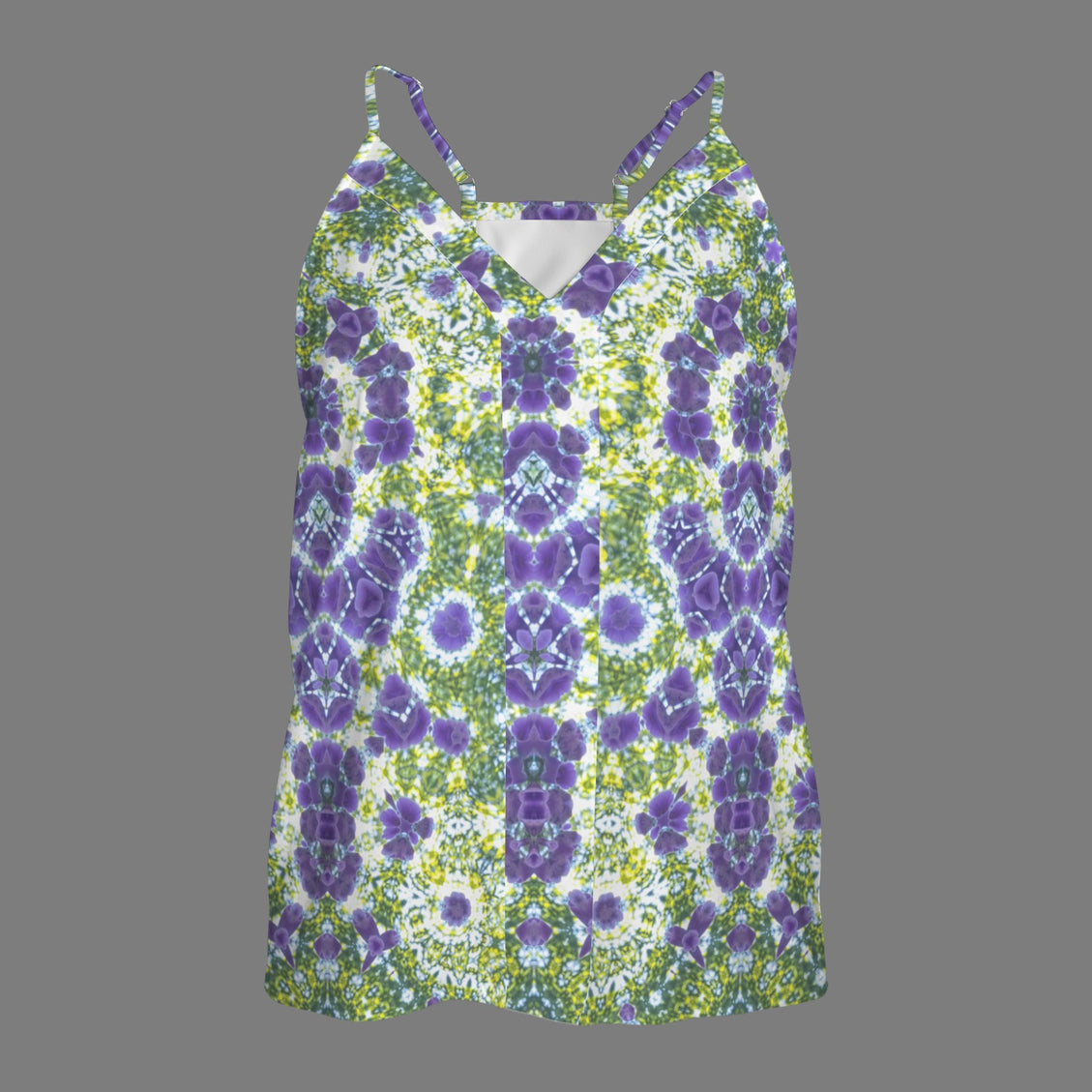 V Neck Cami Foxglove