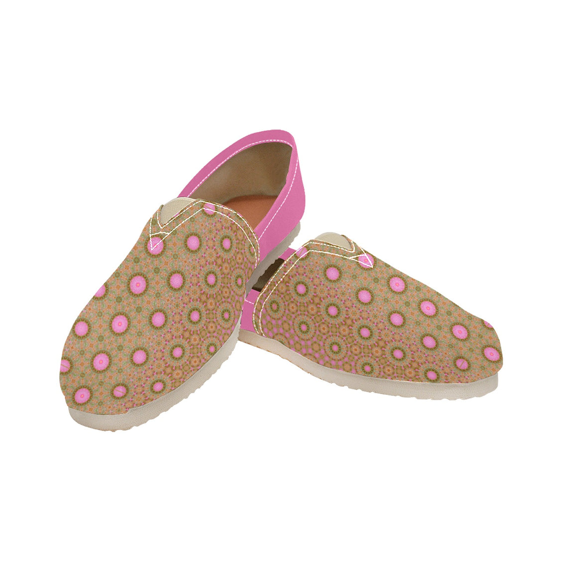 Espadrilles Canvas Pink Sand Two Tone