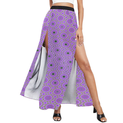 Beach Cover Up Split Skirt Dames Rocket