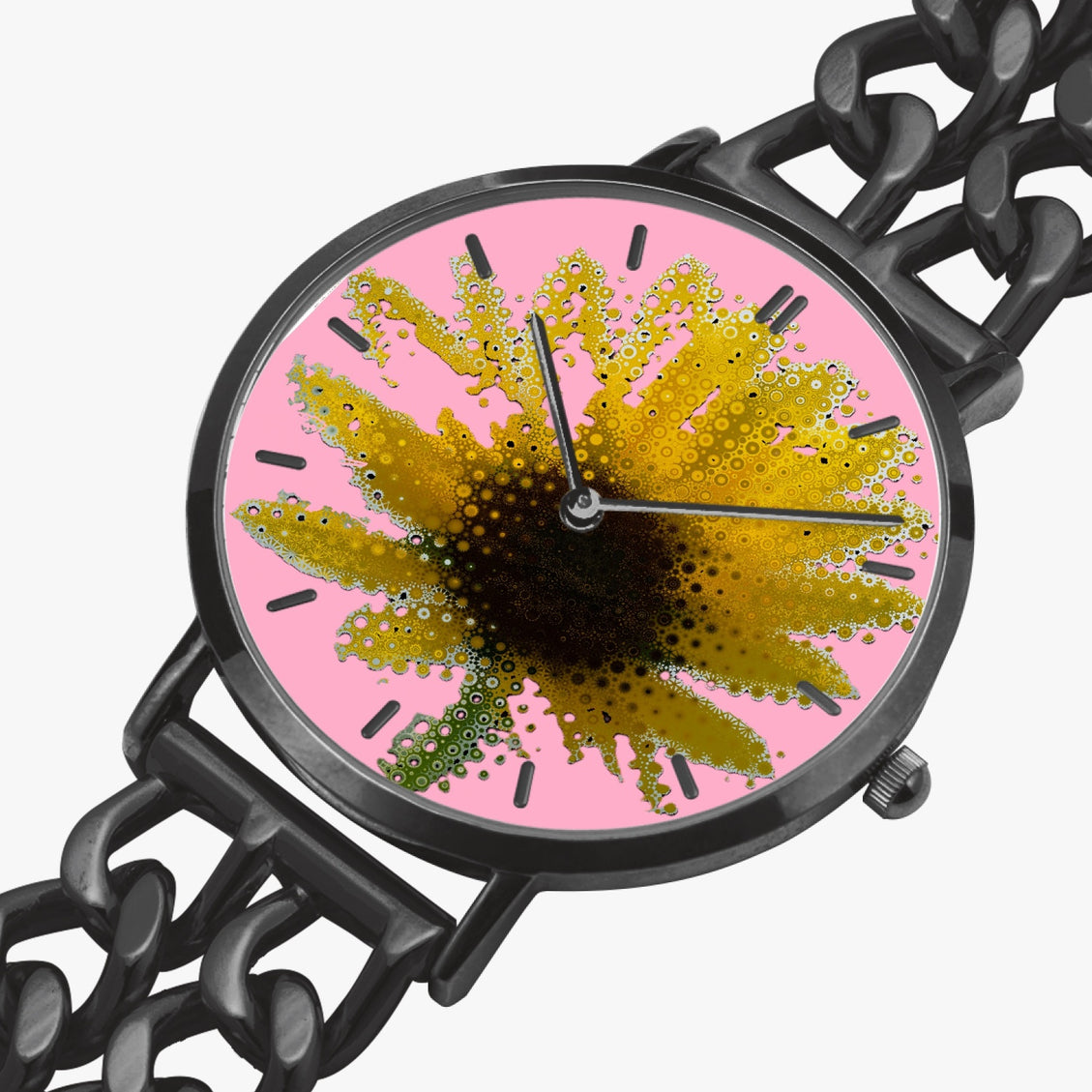 Watch Quartz - Sunflower Pink