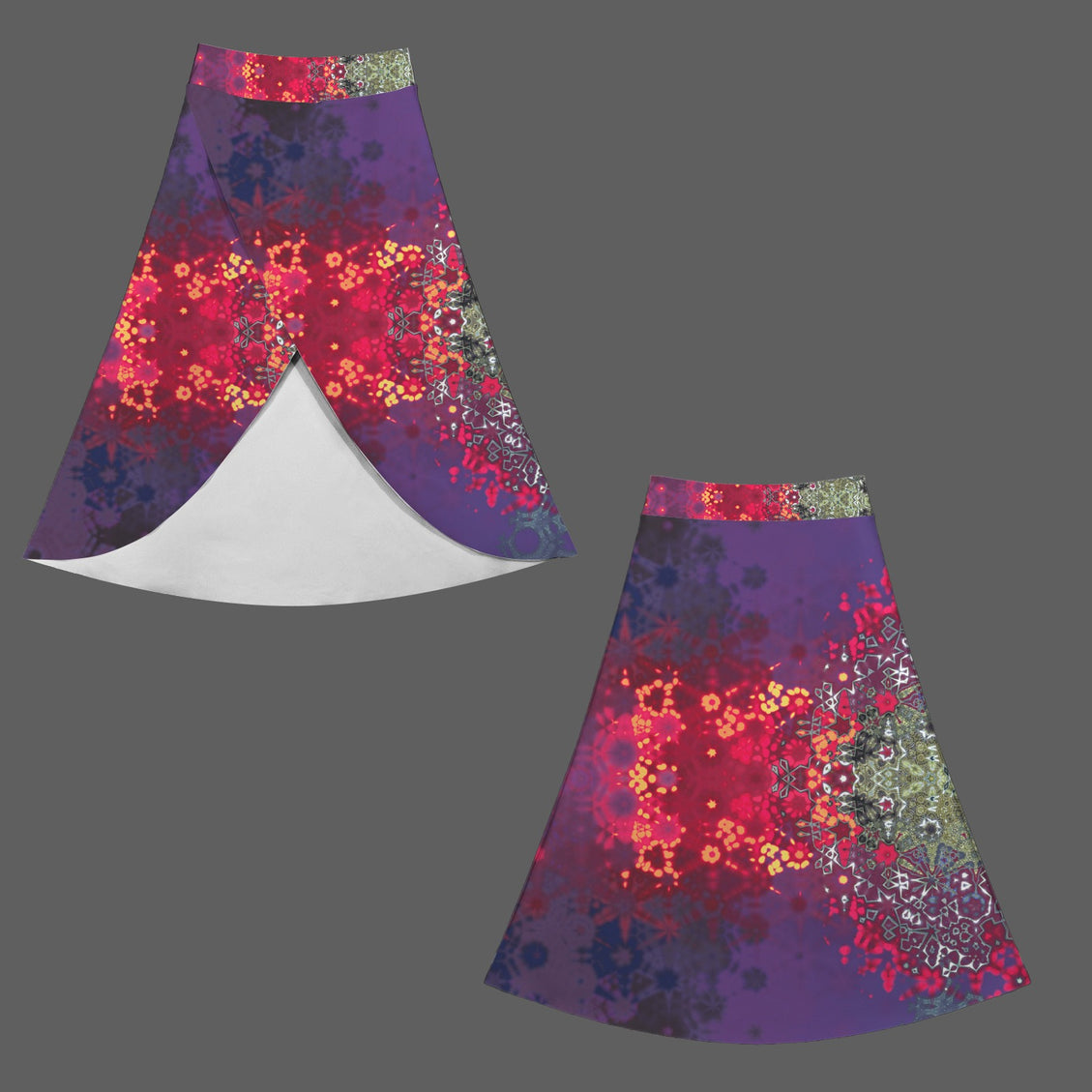 Skort Festive Abstract