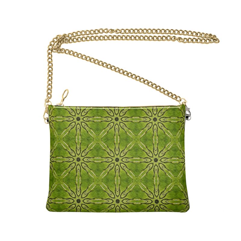 Dandelion Gold Shimmer Crossbody Bag