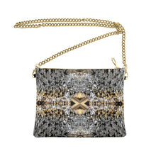 Load image into Gallery viewer, Shimmering Feathers Crossbody Bag
