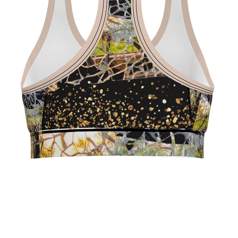 Cracked. Broken. Beautiful. Sports Bra