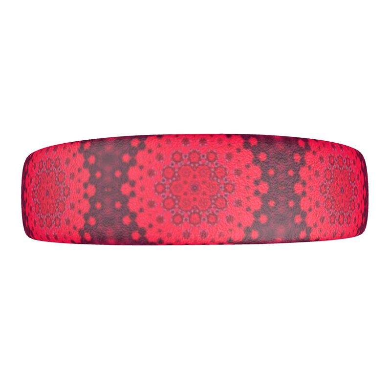 Hollyhocks Geometric Headband