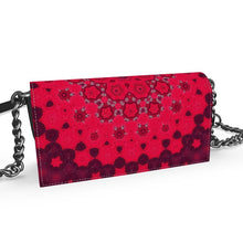 Load image into Gallery viewer, Kenway Evening Bag Hollyhocks Geometric
