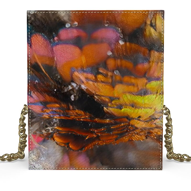 Kenway Evening Bag Pheasant Feathers