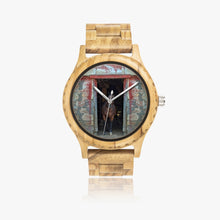 Charger l&#39;image dans la galerie, Wood Watch Italian Olive Horse in Red Barn by JVH
