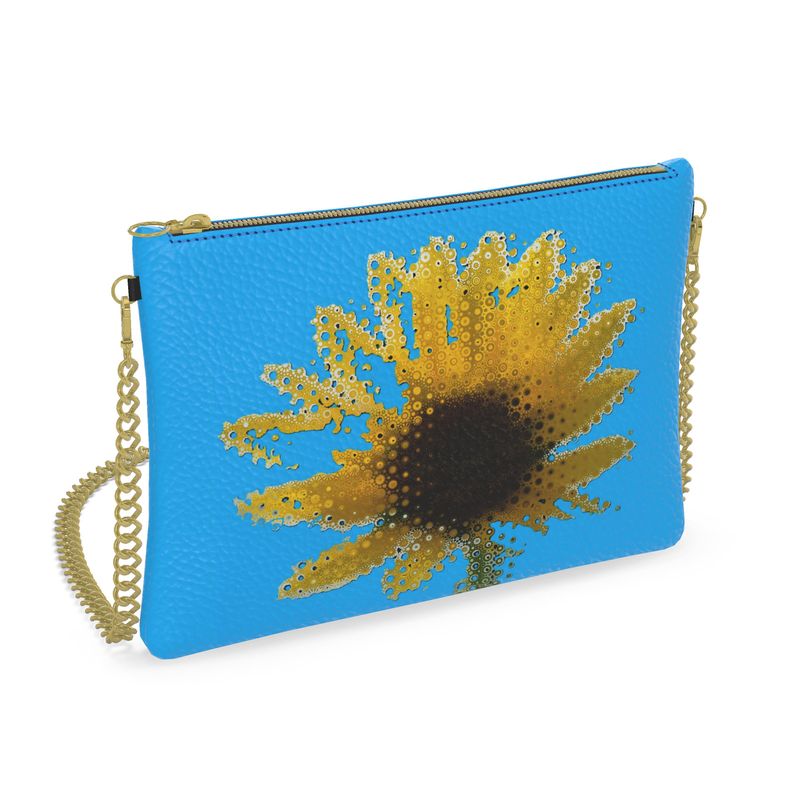 Crossbody Bag Sunflower Turquoise