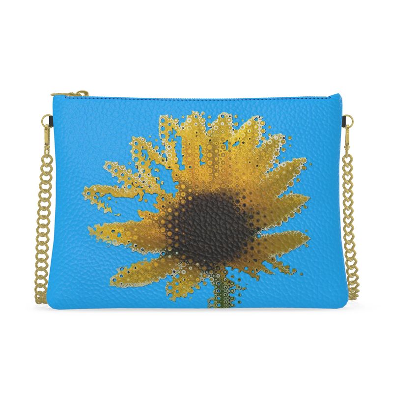 Crossbody Bag Sunflower Turquoise