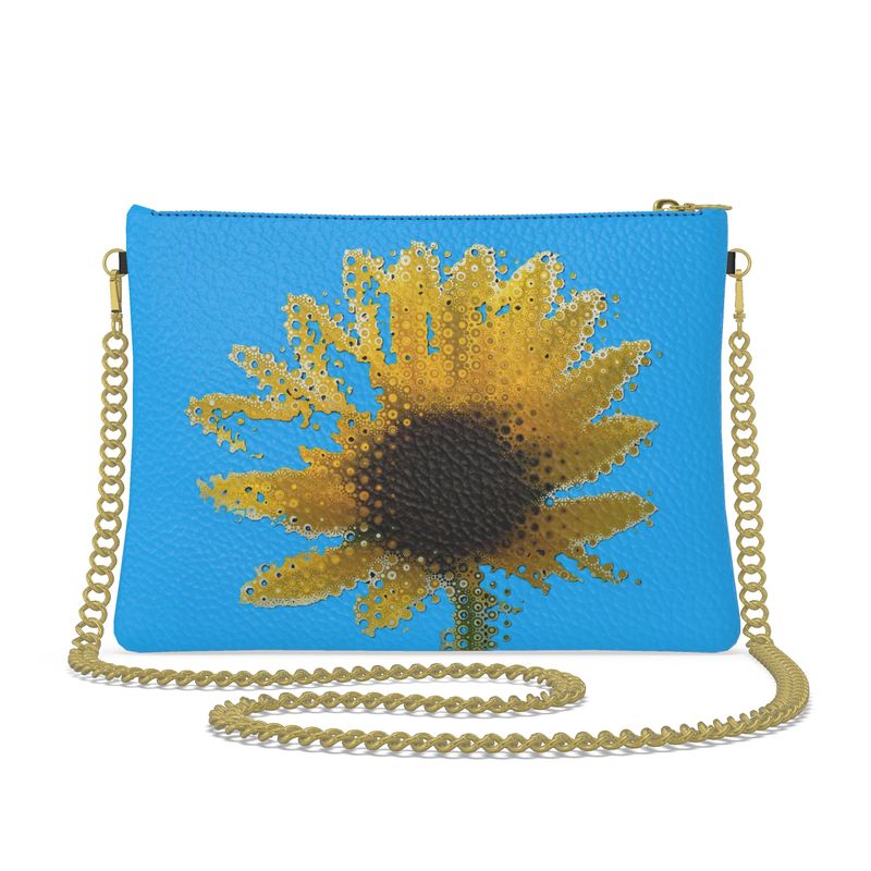 Crossbody Bag Sunflower Turquoise